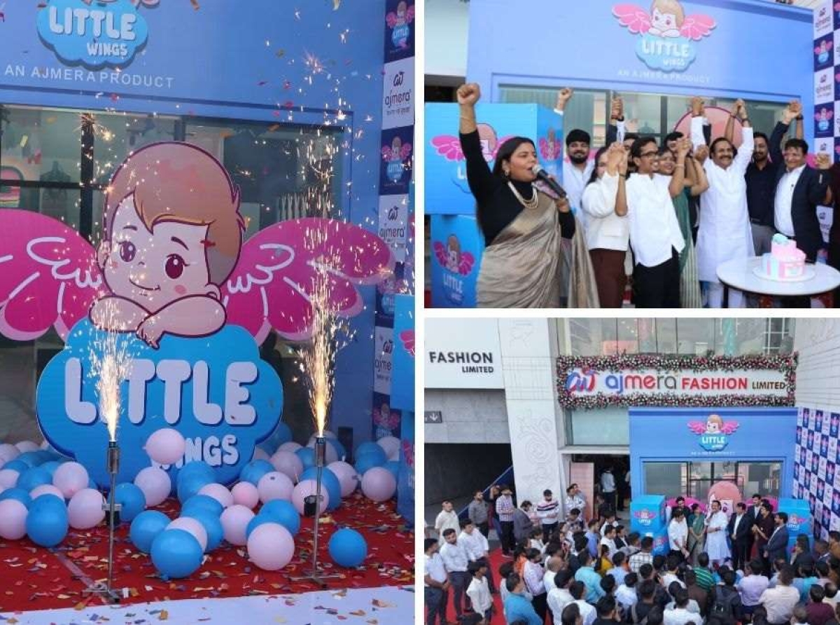 Ajmera Fashion forays into kidswear with new premium franchise brand, ‘Little Wings’